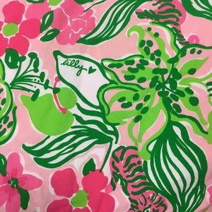 LILLY PULITZER QUEEN DUVET COVER NEVER USED